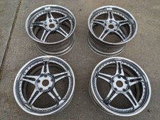 Hre 547 19 Chrome Wheels Rims 5x130 Pattern Three Piece Staggered Et44 Et52