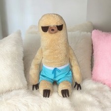 Pusheen SLOTH in Swim Trunks 16" Plush Stuffed Toy by Gund 6056163