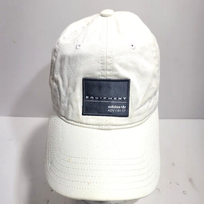 Adidas EQT Hat ADV 91-17 Cap White Cotton Strap Back Equipment