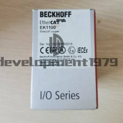 One New BECKHOFF ETHERCAT COUPLER EK1100 EK1100-0000