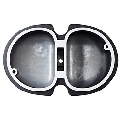 Cubierta de válvula NEGRO BMW Airhead TODO; 11121250246 / Siebenrock Foto 3 de 4