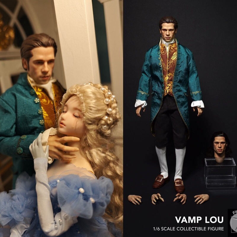 Vampire Louis Interview with the Vampire Brad Pitt 1/6 Action Figure Collectible