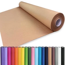 PerkHomy 36" x 1,440" (120') Brown Kraft Paper Roll for Craft Bulletin Board ...