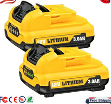 2X Replacement For DEWALT DCB124-2 Li-Ion DCB120 Battery DCB127 DCB121 12 Volt