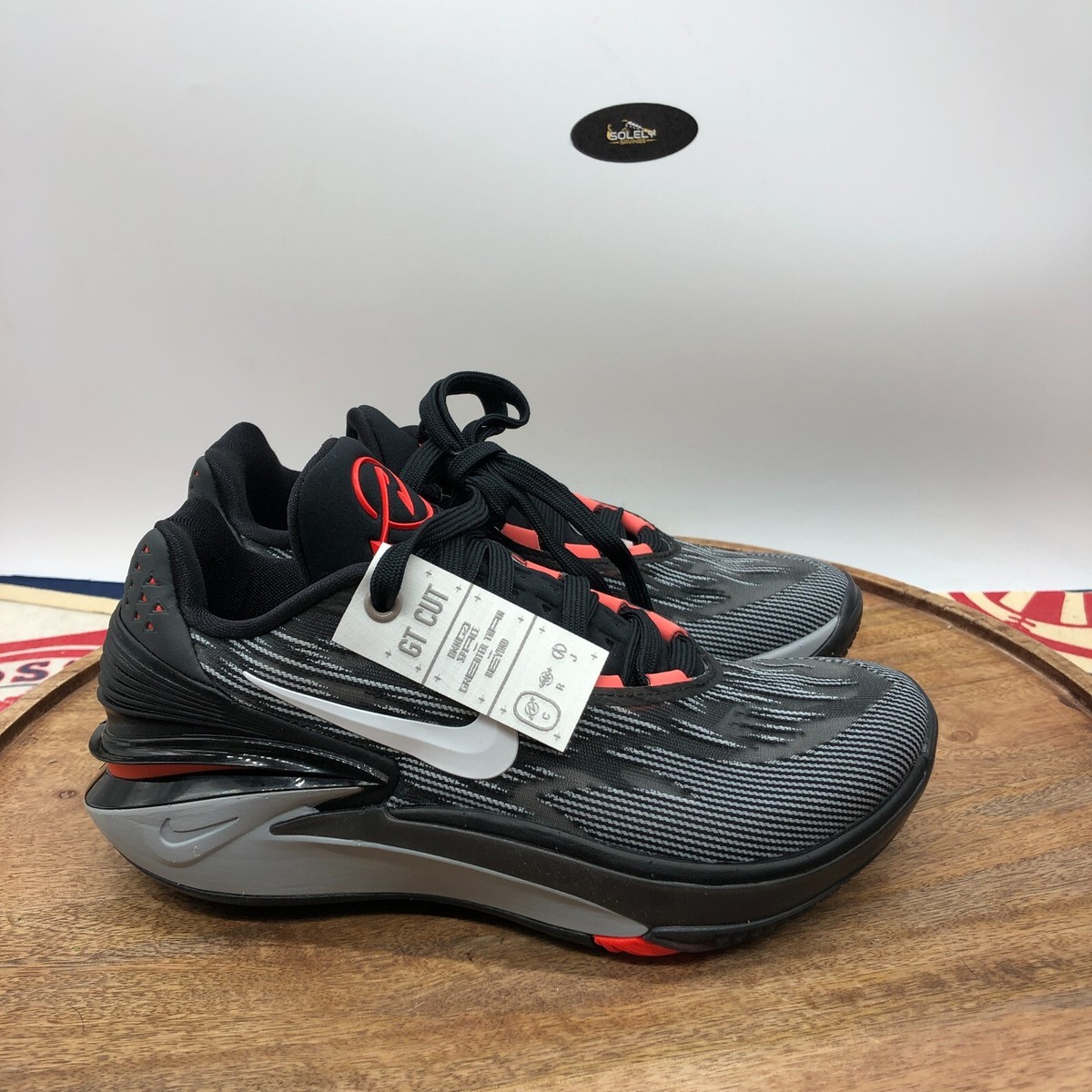 シューズ(男性用) Nike Air Zoom GT Cut 2 Black/Berry 27.5 Nike Air Zoom GT Cut 2 Black Desert Berry Basketball Shoes Men Sz