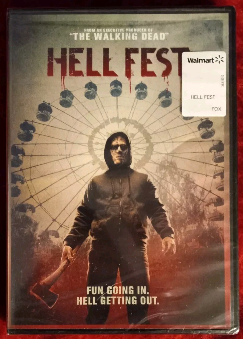 Hellfest (DVD, 2018) New Sealed Horror Slasher Amy Forsyth Tony