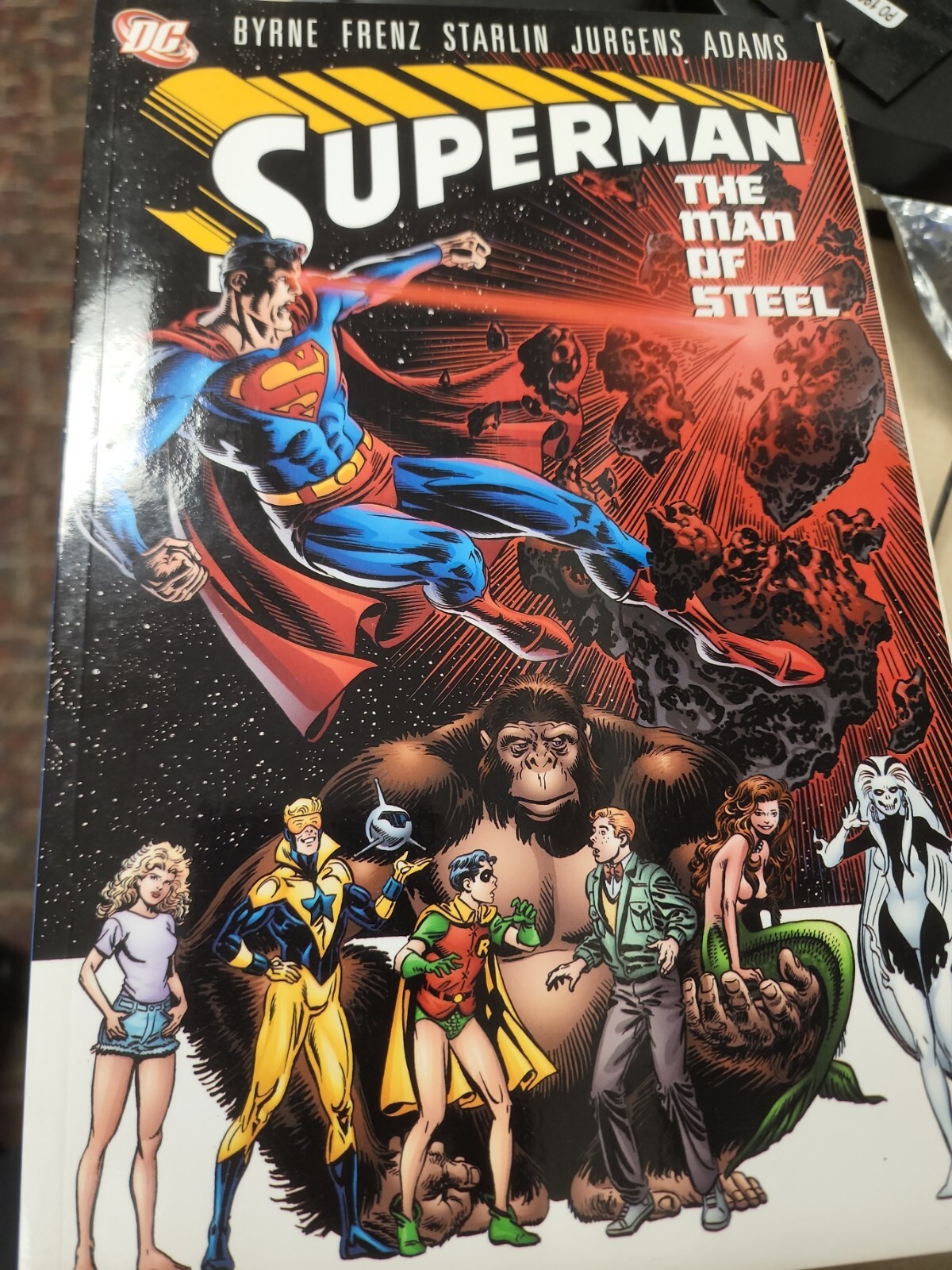 Superman Ser.: Man of Steel by Ron Frenz, Dan Jurgens, John A. Byrne and Jim...