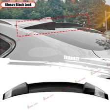 For Bmw X6 F16 2015-2019 Glossy Black Psm Style Rear Roof Spoiler Wing Lip