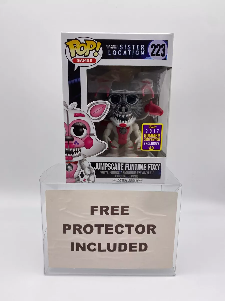 Funko Pop! Games: FNAF Sister Location- Jumpscare Funtime Foxy-Collectible  Figure - Summer Convention Exclusive : Toys & Games 