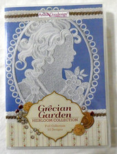 Anita Goodesign Full Collection 53 Embroidery Designs Grecian Garden Heirloom CD