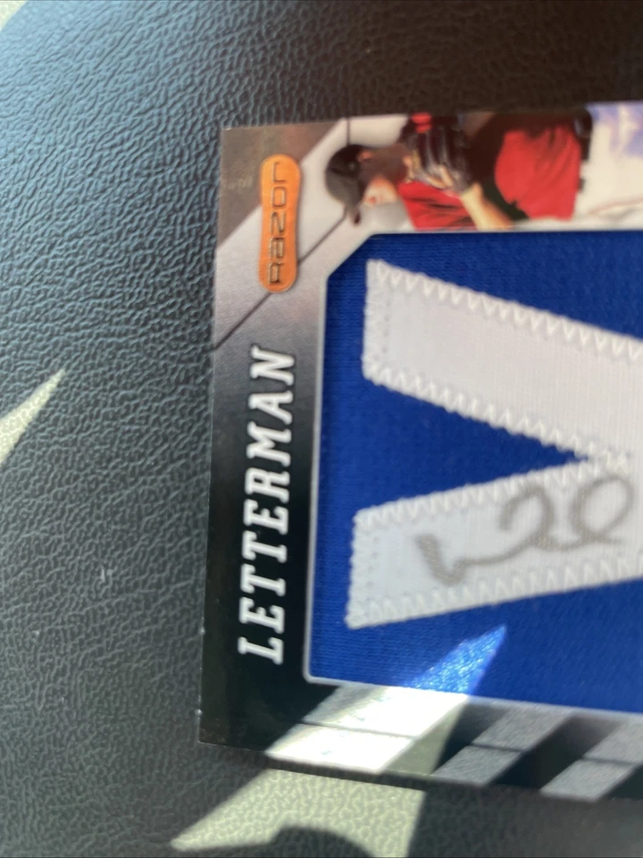 Wade Miley Letterman “Y” 剃须刀 2008 剃须刀 正品 — 第 2/4 张图片