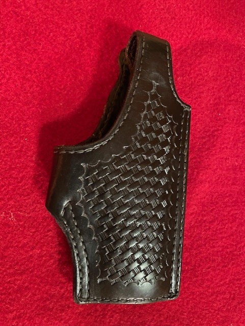 Tex Shoemaker Black BW Leather Sig P226 Pistol Holster 68H Right Hand (#249B)