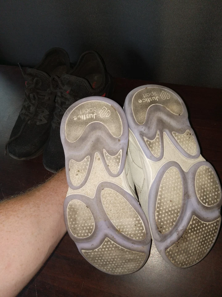 Lote de 2 pares de zapatillas para niños y niñas talla 3 Náutica y Justicia Foto 4 de 4