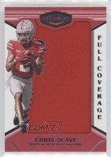 2022 Panini Chronicles Draft Picks Plates & Full Coverage Chris Olave Patch 00jz