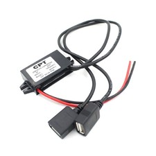 DC 12V To DC 5V3A Dual USB Charger Adapter Po...