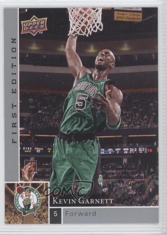 2009-10 Upper Deck First Edition Kevin Garnett #6 HOF 0i8