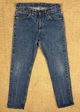Vintage 1979 Levi's 505 Orange Tab Blue Jeans Talon USA great condition 1364