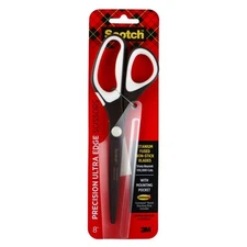 Scotch Precision Ultra Edge Titanium Non-Stick Scissors (TUNS): 8-inch scissor (