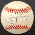 Tony Gwynn signed Official NL National League Baseball autograph Beckett BAS