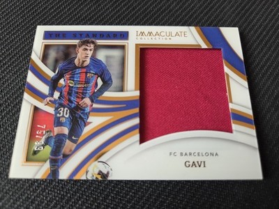 Gavi 2022-23 Panini Immaculate Football Patch Card /99 Bronze