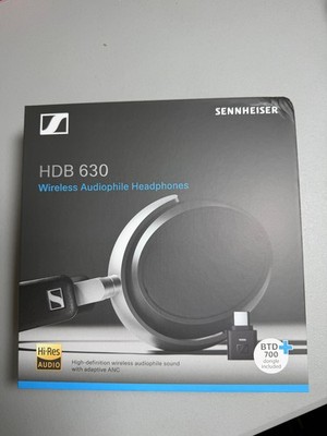 NEW Sennheiser HDB 630 Wireless Over-Ear Headphones Hi-Res Audiophile READ Descr