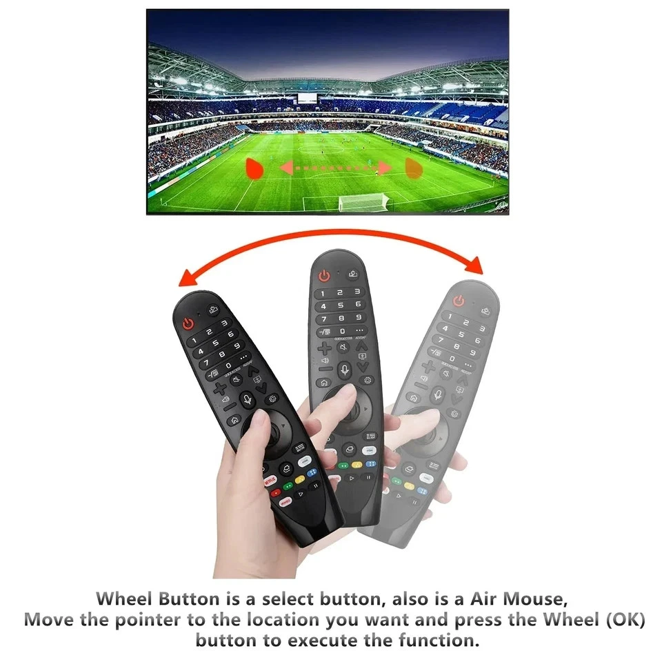 LG AN-MR19BA Magic Motion Voice Remote For 65UJ7700 70UJ6570 72SJ8570 TV - Image 4 of 4