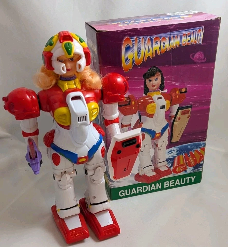 Guardian Beauty con caja batería iluminar Gundam Barbie muñeca bootleg knockoff KO Foto 2 de 4