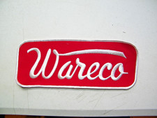 Vintage Wareco Gas Station Uniform Jacket Back 10" Original Patch