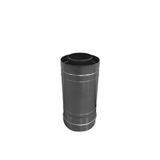 NORITZ CVP-40ADJ Concentric Vent Pipe 22.8"-40.6" SS 3"/5" Double Wall