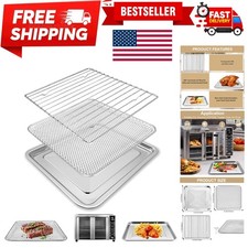 Versatile 12.3" Air Fryer Basket - BPA Free Cooking Accessory for Gourmia Ovens