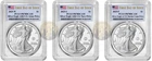 2025 (PR70) Army/Navy/Marine Proof Silver Eagle (3 Coin Privy Set) PCGS FDOI