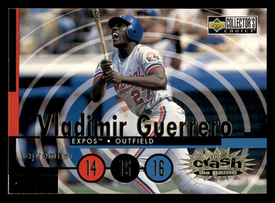 1998 Collector's Choice #CG13a Vladimir Guerrero You Crash the