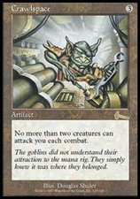 Crawlspace - Damaged / Poor MTG Urza's Legacy