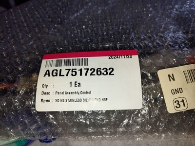 LG Dishwasher EBR85054116 User Interface Board