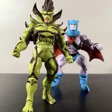 MATTEL HEMAN MOTU CLASSICS LOT OF 2 FIGURES EVIL SEED 2015 & HORDE BATROS 2013