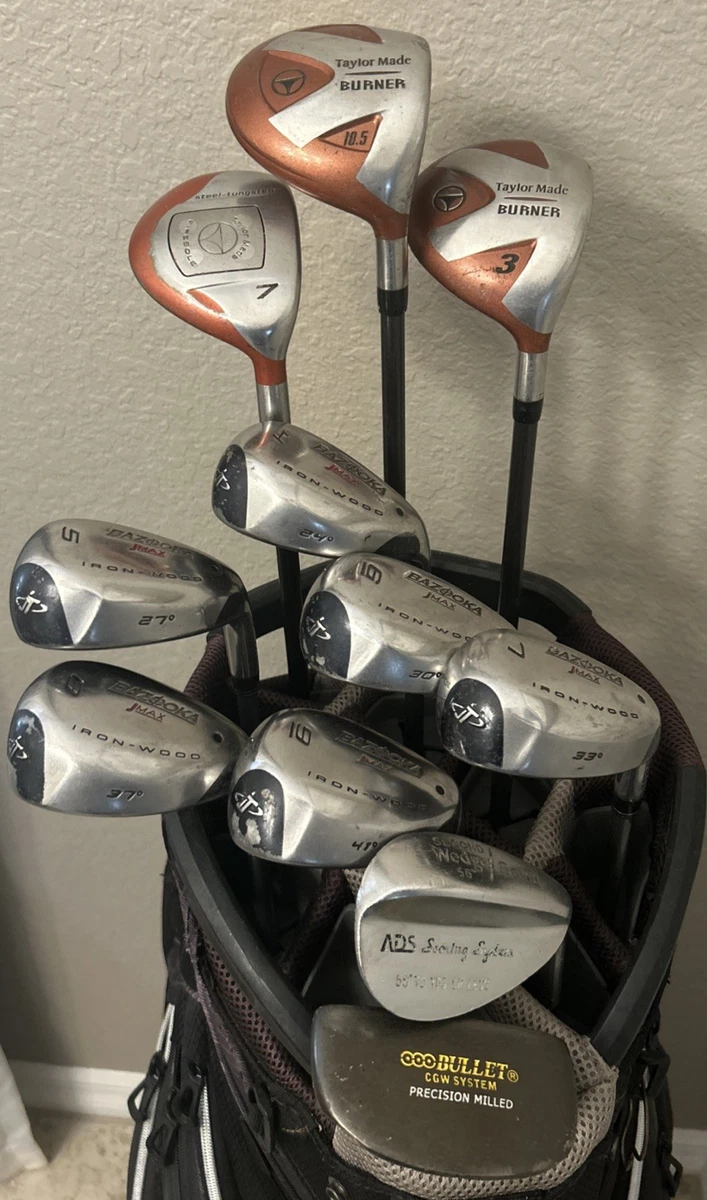 Taylormade Burner Golf Bag Indiana Golf Clubs for sale | eBay