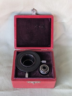 LEITZ WETZLAR MIKROSKOP DUNKELFELDKONDENSOR, APERT. 1,20 IN BOX