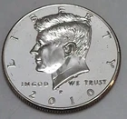 2010 P  MINT NIFC  Kennedy Half Dollar K464