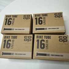 16 Inch 1.75/2.125 Bike Tube 35mm Schrader Valve Co-Op Cycles 4 Pack