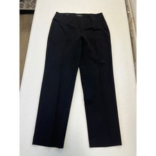 Talbots Heritage Petite Black Straight Leg Pants Size 6P