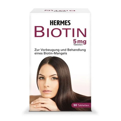 HERMES BIOTIN 5 mg 90 Tabletten, PZN : 02253656