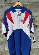 Vintage World Cup 1994 USA Soccer Polo Shirt Size XL 90s Color block Apex One