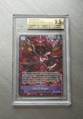 Gol.D.Roger (Alternate Art) graded BGS 9.5 for sale on eBay
