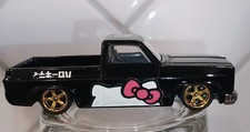 Hot Wheels Custom 83 Chevy Silverado Hello Kitty W Real Riders One Of A Kind Hot Wheels Custom 83 Chevy Silverado Hello Kitty W Real Riders One Of A Kind
