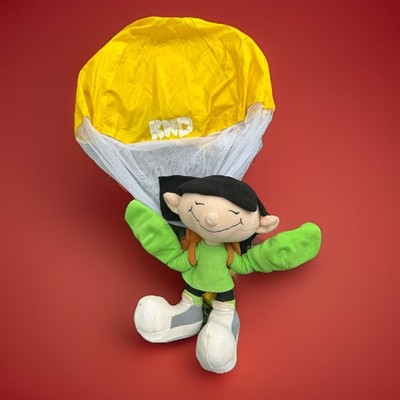 Codename Kids Next Door Plush Number 3 KND Parachute Backpack 2005