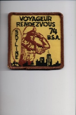 1974 Voyageur Rendezvous Skyline patch