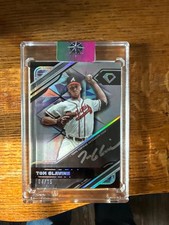 2025 Topps Diamond Icons Tom Glavine Auto /15 Black Polychromatink Braves HOF SS