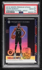 2019-20 NBA Hoops Premium Stock Frequent Flyers Holo Kevin Durant #1 PSA 10 01nl