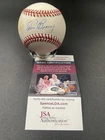 D. 2022 Tom Browning Signed Autographed ONL Baseball Leonard Coleman JSA COA