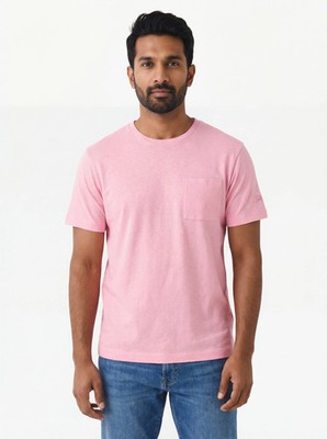Saint Barth Men's Rose Short-sleeve T-shirt Size M